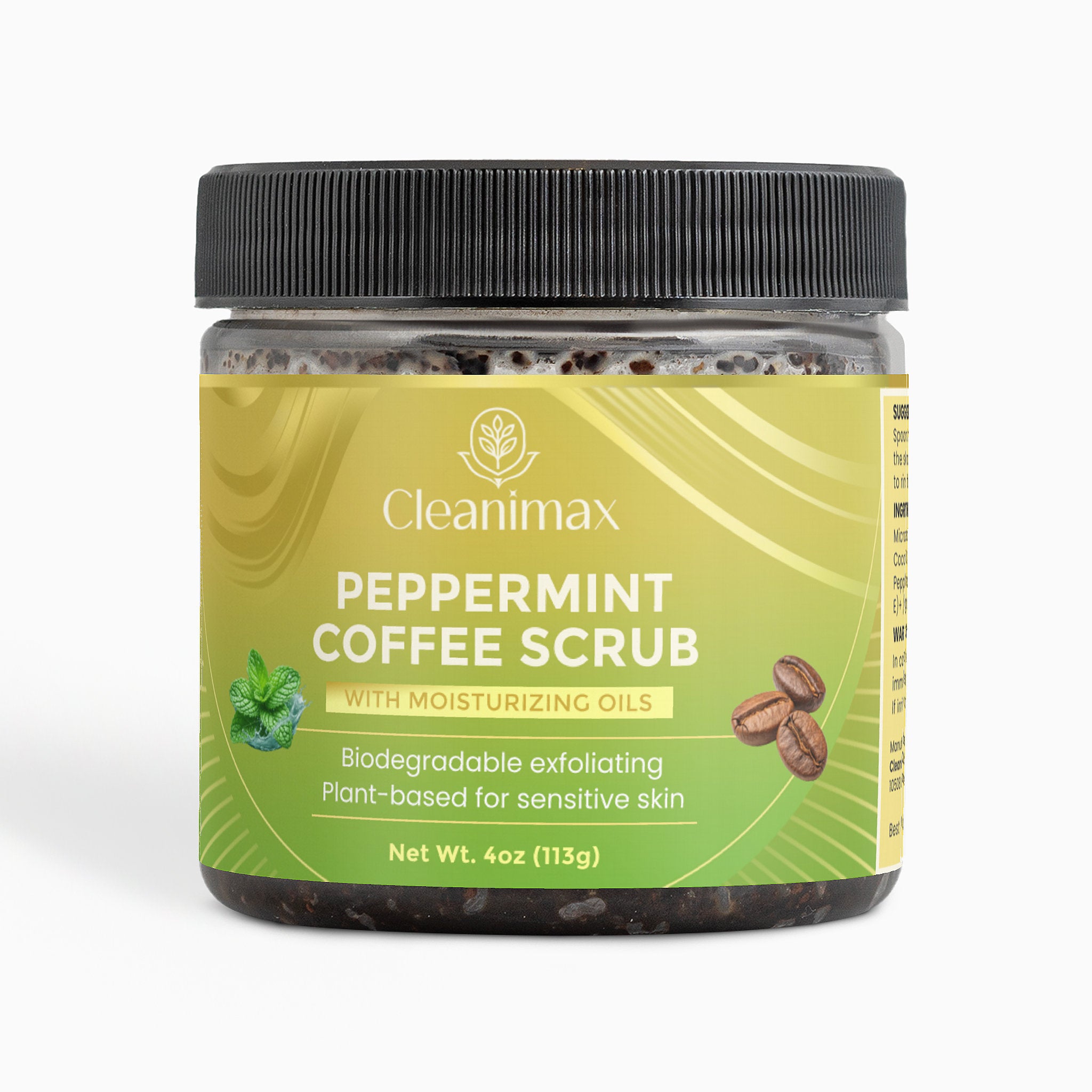 Peppermint Coffee Scrub