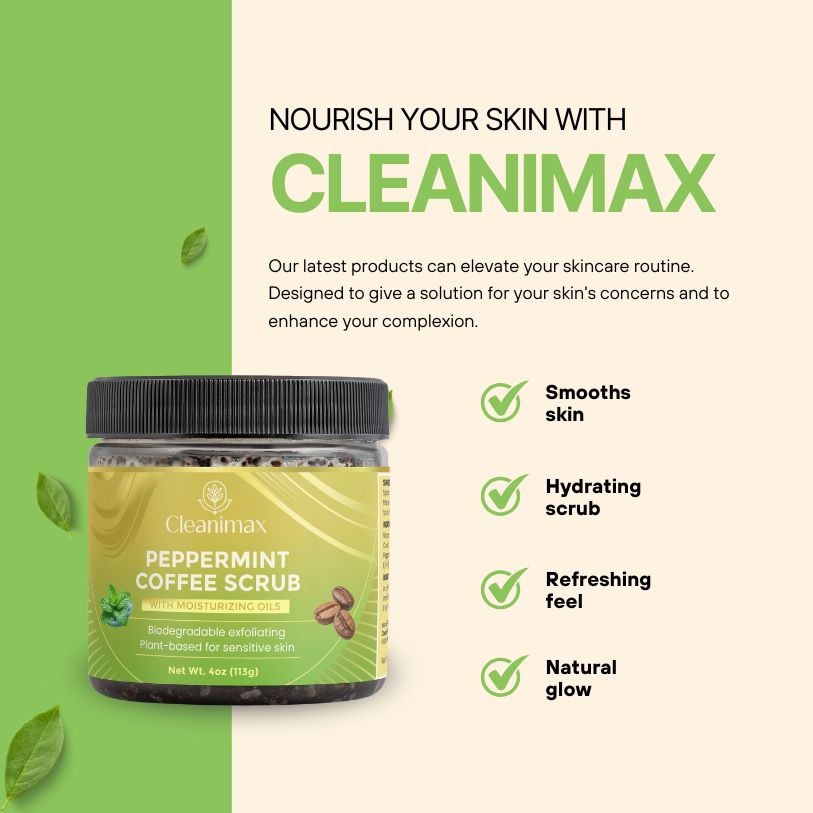 Peppermint Coffee Scrub